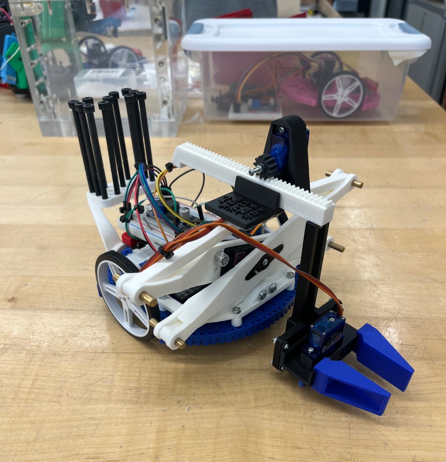 Compact Romi Robot
